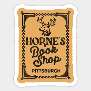 Defunct Horne's Book Shop Pittsburgh Penn Sticker